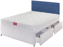 Airspring - Bower Memory Small - Double 4 Drawer - Divan